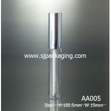 Metal embalagens de cosméticos tubos de luxo lipgloss frasco recipientes lipgloss